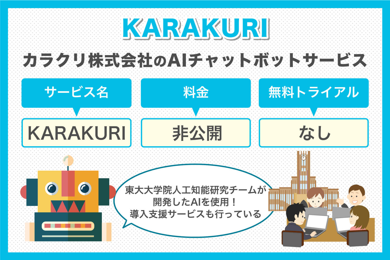 チャットボット開発